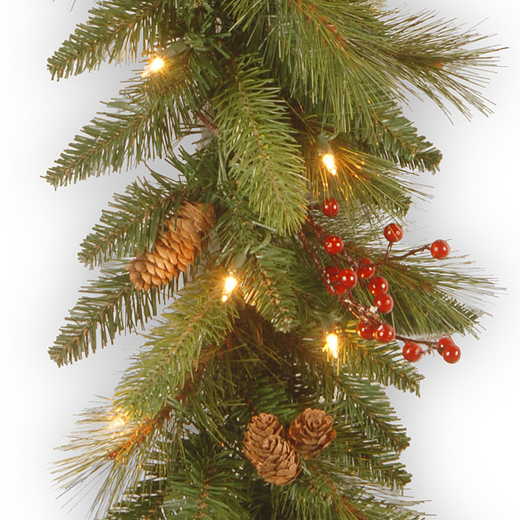 The Holiday Aisle® 72'' in. Lighted Pine Garland & Reviews Wayfair